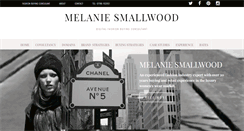 Desktop Screenshot of melaniesmallwood.co.uk